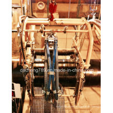 Oil Pipe Welding Used Automatic Sand Blasting and Derusting Machine